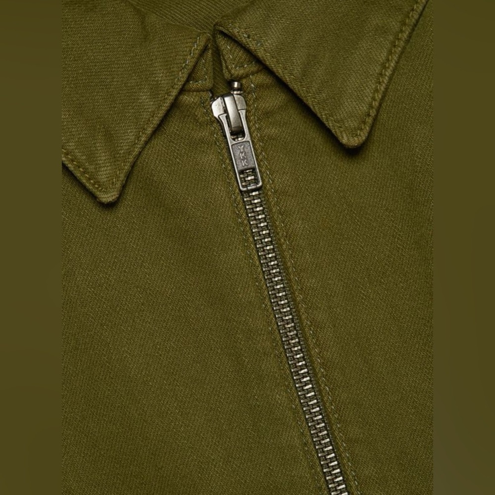 ALICE + OLIVIA || Wide-Leg Belted Denim Jumpsuit in Army Green - SZ 24 ✨NWT✨ - Picture 4 of 13